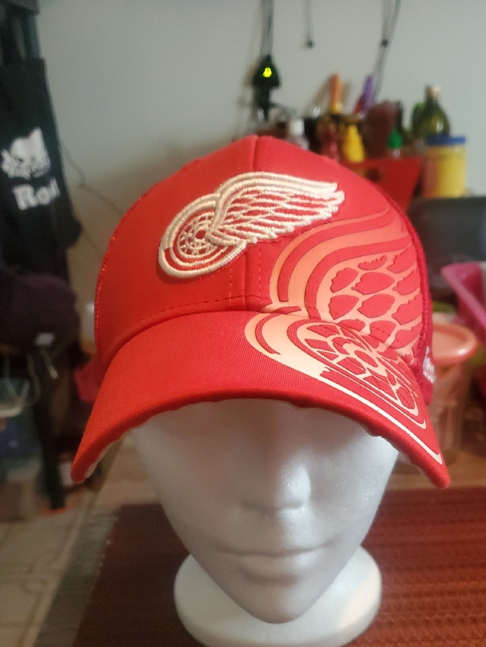 Detroit Red Wings Reebok Hockey Cap